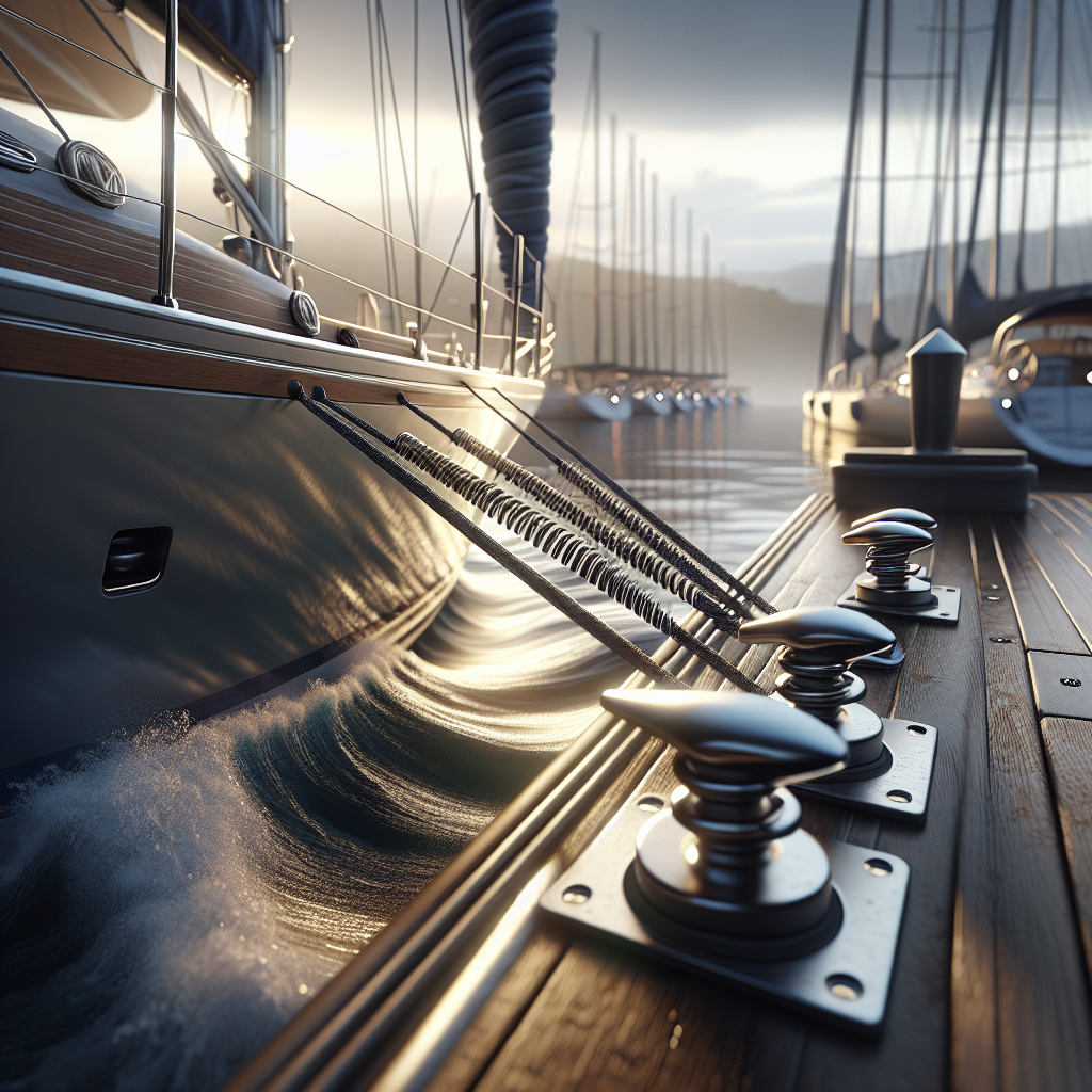 Τεχνικές πρόσδεσης με τη χρήση ελαστικών ελατηρίων για τον έλεγχο κινήσεων του σκάφους image