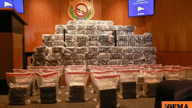 Εντοπίστηκε σκάφος στη Δομινικανή Δημοκρατία που μετέφερε 650 πακέτα με κοκαΐνη - Εικόνα άρθρου